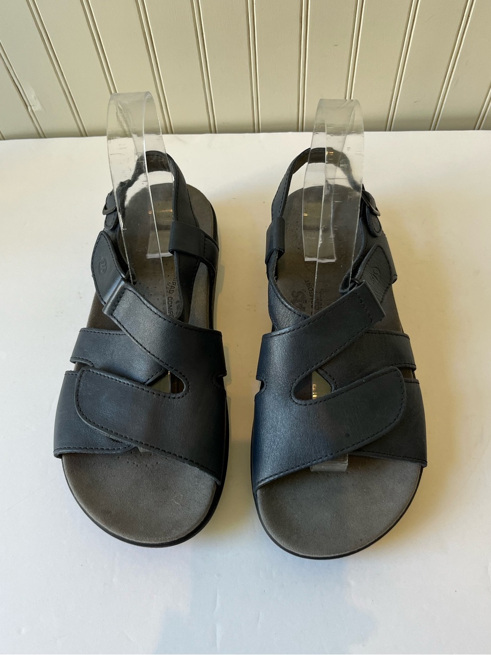 SAS WOMEN’S HUGGY ADJUSTABLE COMFORT SANDAL | 7.5W | NAVY | A9583696 | NWOT
